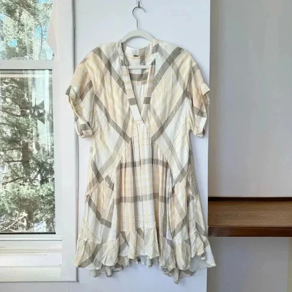knee length dresses for ladies Free People Printed Agnes Dress  Jules&JC